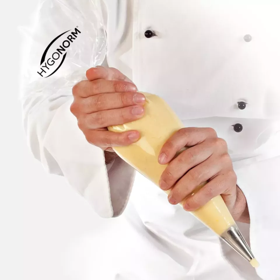 HygoNorm 32208, Cool Light LDPE Pastry Tubes, 55 x 26.5 cm, Transparent, image 1, gallery thumbnail