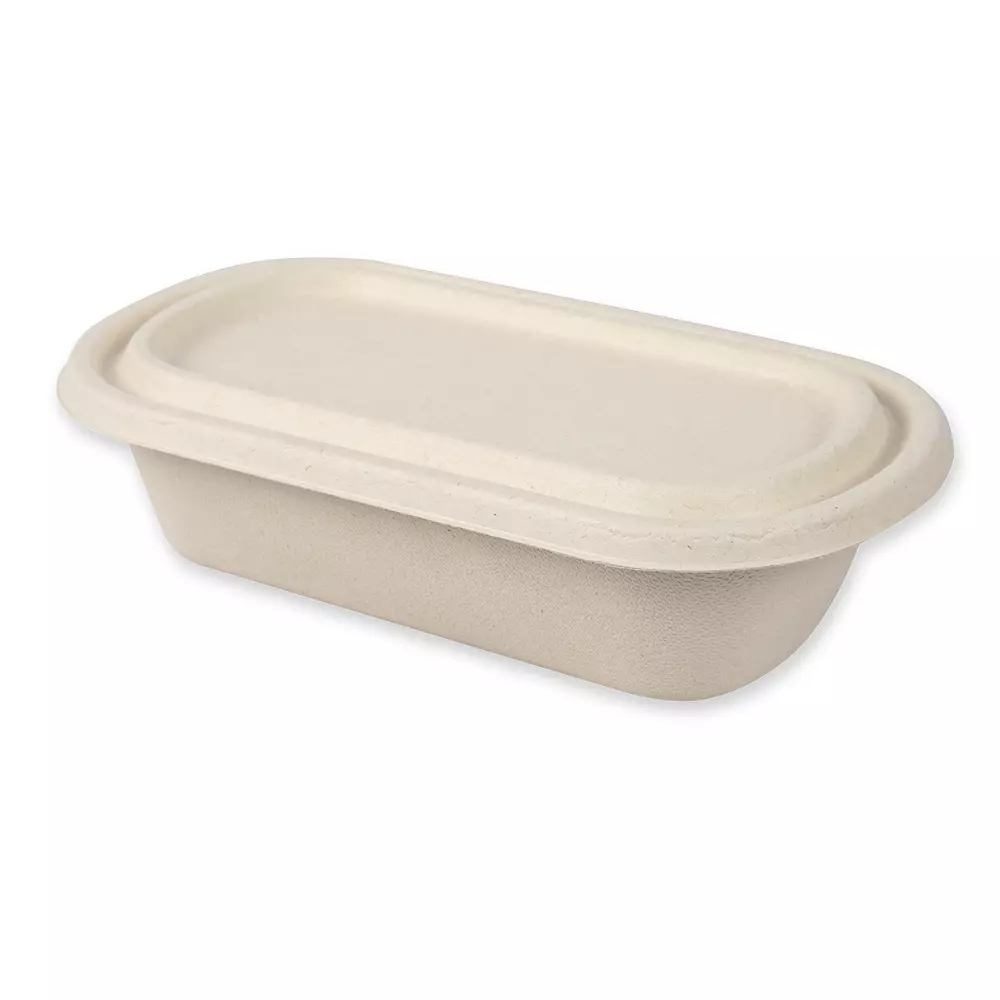 NATUREStar 411515, Organic Bagasse Snack Trays, 236 x 135 x 55 mm, 800 ml, Oval, image 8