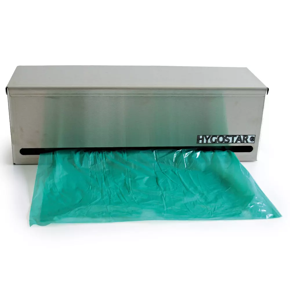 Hygostar 88944, Stainless Steel Dispenser for Aprons and Garbage Bags, image 3