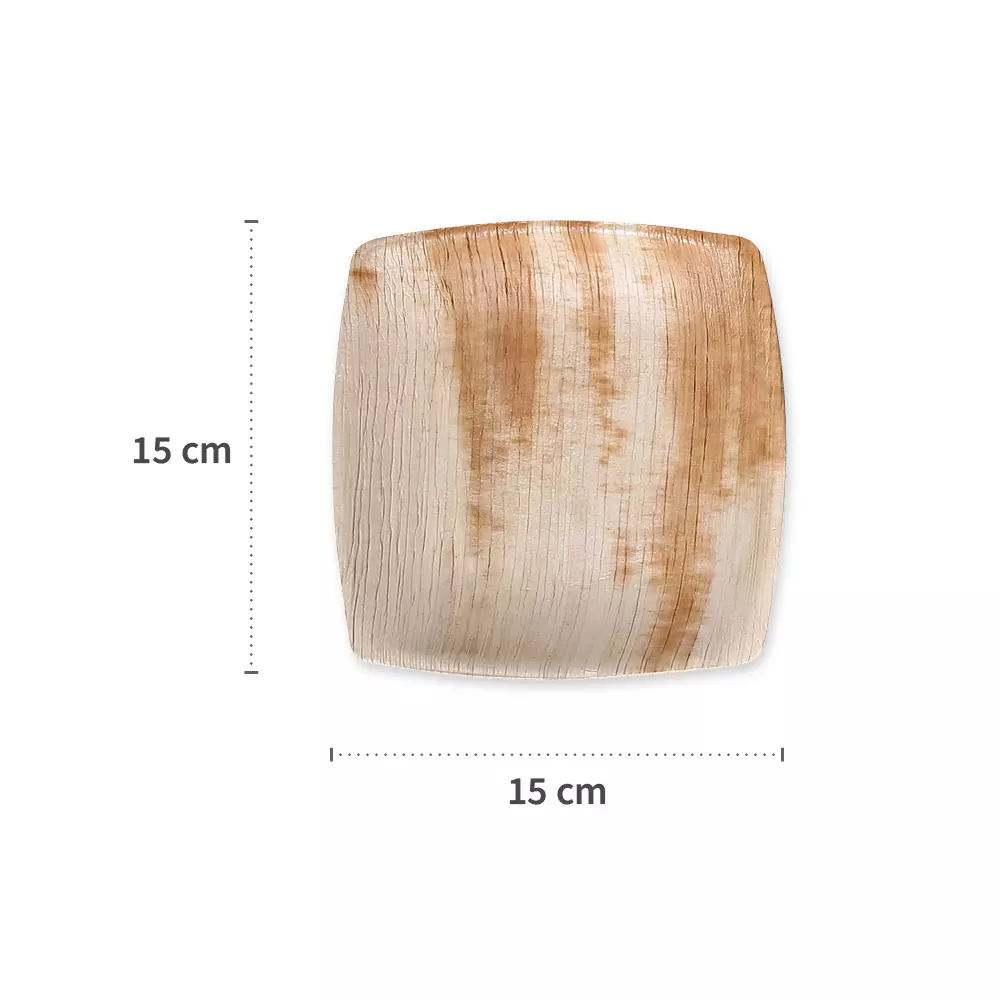 Franz Mensch 410627, Bio-Palmblatt-Teller, 240 x 240 mm, Quadratisch, image 8