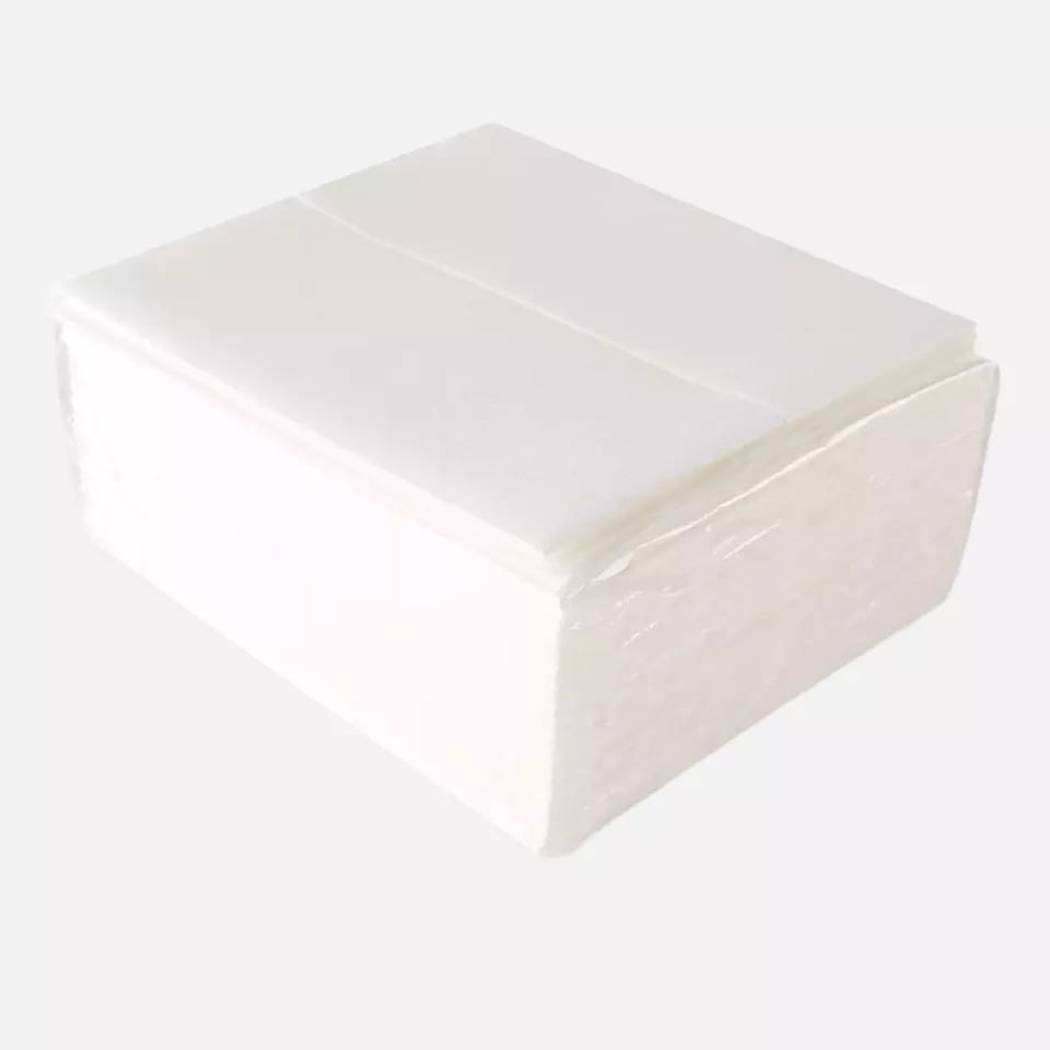HygoClean 317420, Light Airlaid Pleated Wiping Cloths, White, image 2, gallery thumbnail