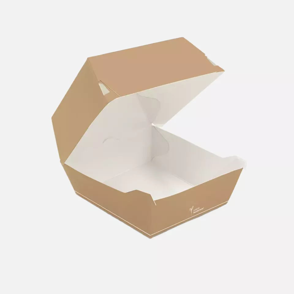 NATUREStar 41523, Carta Paperboard/PE Hamburger Boxes, 150 x 100 mm, image 1, gallery thumbnail