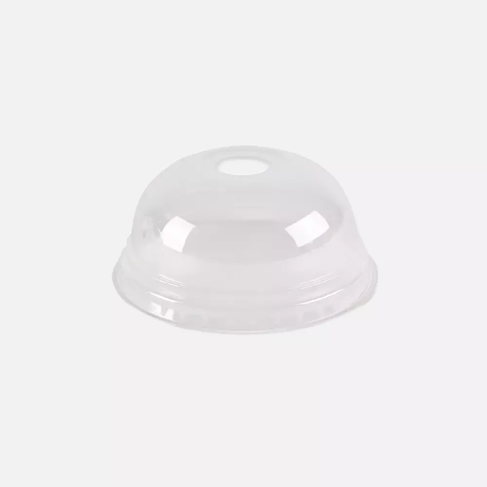 NATUREStar 423862, PLA Lids for Cold Beverage Cups, ø 95 mm, With Straw Slot, image 4