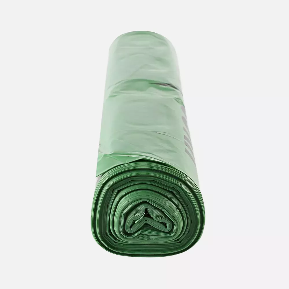 HygoClean 32557, Light LDPE Waste Bags, 120 l, Green, Roll, image 4