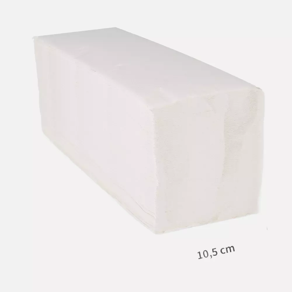 HygoClean 30403, Paper Hand Towels, 2-ply, V/ZZ-fold, Bright White, image 2