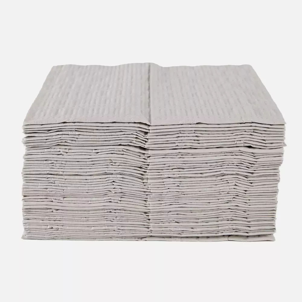 HygoClean 317480, Recycled Paper Cleaning Cloths, 3-ply, Pleated, Nature, image 2