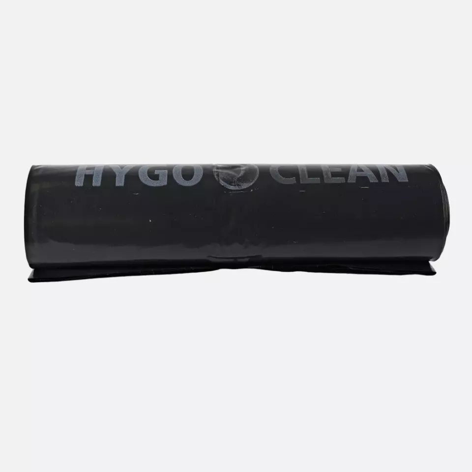 HygoClean 32333, Premium LDPE Waste Bags, 240 l, Black, Roll, image 3, gallery thumbnail