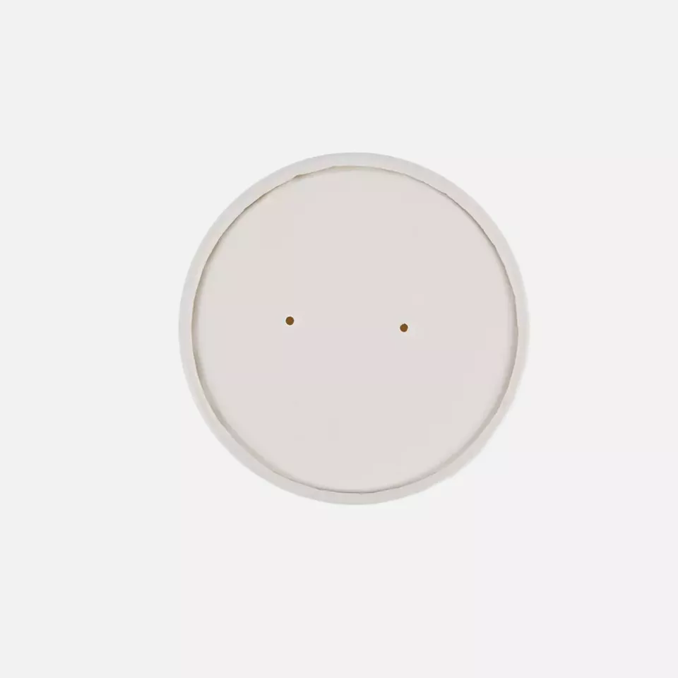 NATUREStar 418210, Organic Paperboard Lids for Soup Cups, ø 97 mm, image 1, gallery thumbnail