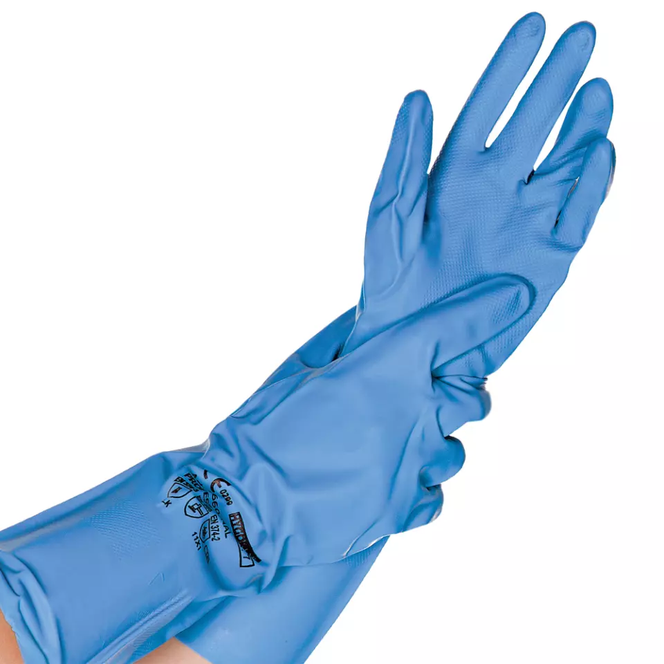 HygoStar 266001, Professional Nitrile Chemical Protection Gloves, image 1, gallery thumbnail