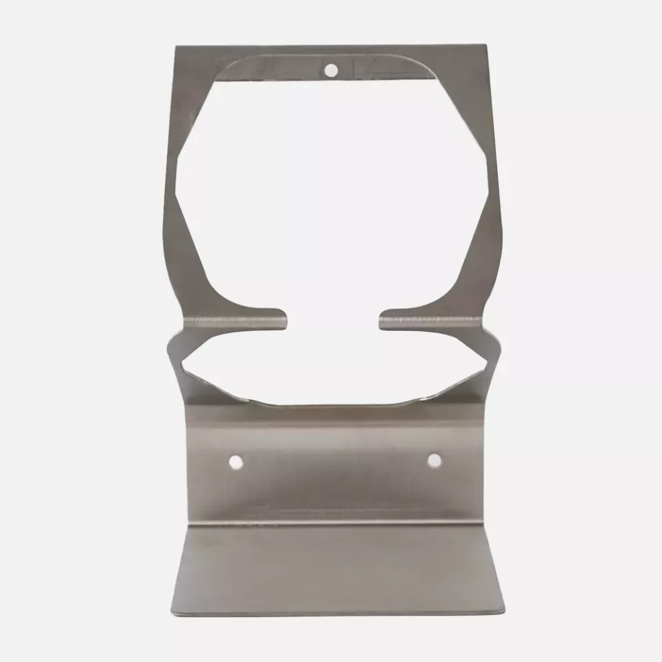 HygoClean 88912, Wall Holder for Disinfectant Wipes Dispensers, Stainless Steel, image 2, gallery thumbnail
