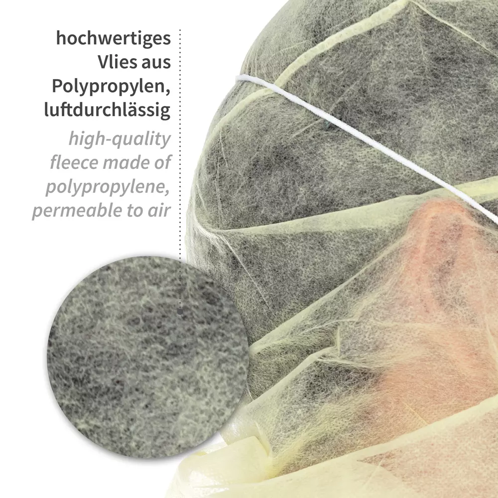 HygoStar 13205, Astro PP Caps with 2-Ply Face Mask, image 10