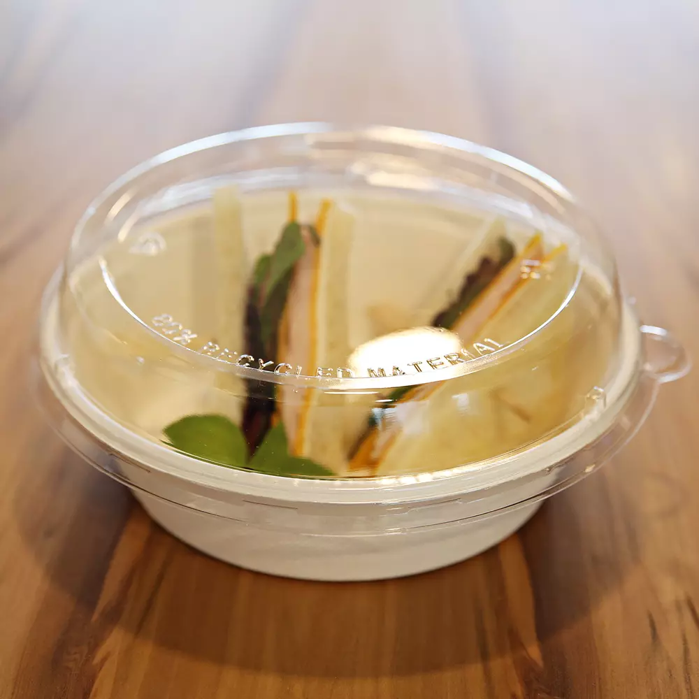 NATUREStar 411411, Rondo rPET Organic Lids, Ø 203 mm, Transparent, image 4