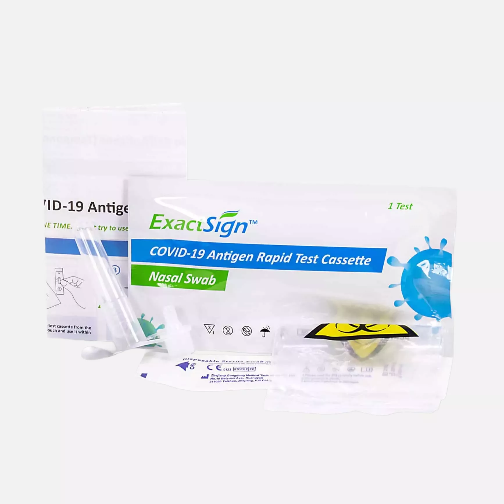 Franz Mensch 315042, RightSign Covid-19 Antigen Rapid Test Cassette, Anterior Nasal, image 3