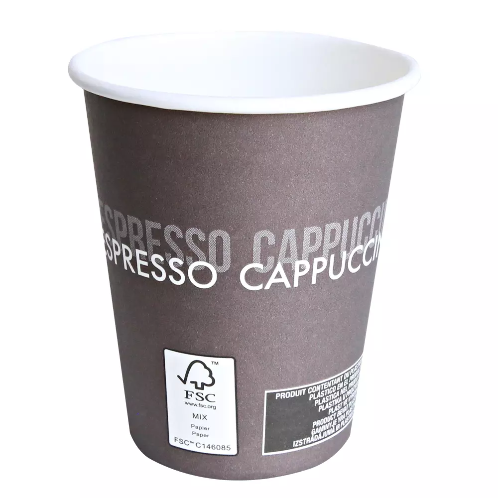 Hygostar 400043, Karton/PE Kaffeebecher, To Go, 100 ml / 4 oz, ø 62 mm, FSC®-mix, image 3