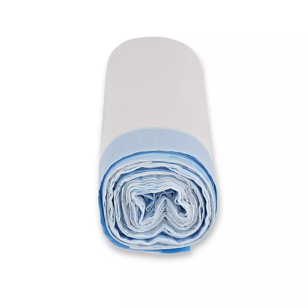 HygoClean 32997, HDPE Drawstring Roll Garbage Bags, 30 l, White, image 3