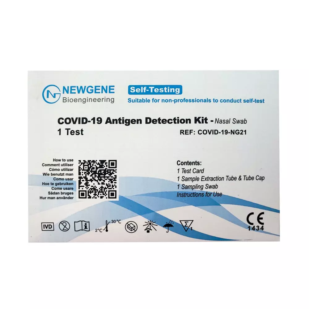 Franz Mensch 315041, Newgene SARS-CoV-2 Antigen Rapid Test Kit, Nasal Swab (Anterior Nasal), image 1