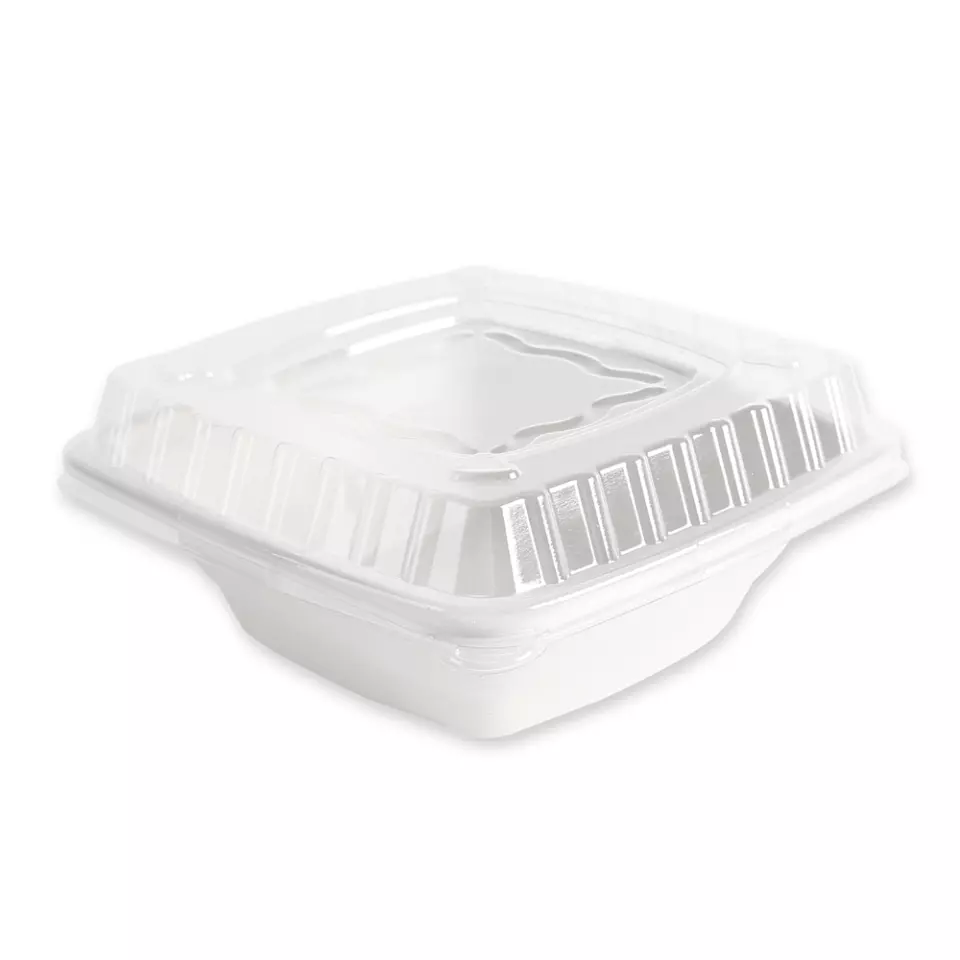 NATUREStar 41175, Organic Bagasse Trays, 180 x 54 mm, 700 ml, Square, image 3, gallery thumbnail