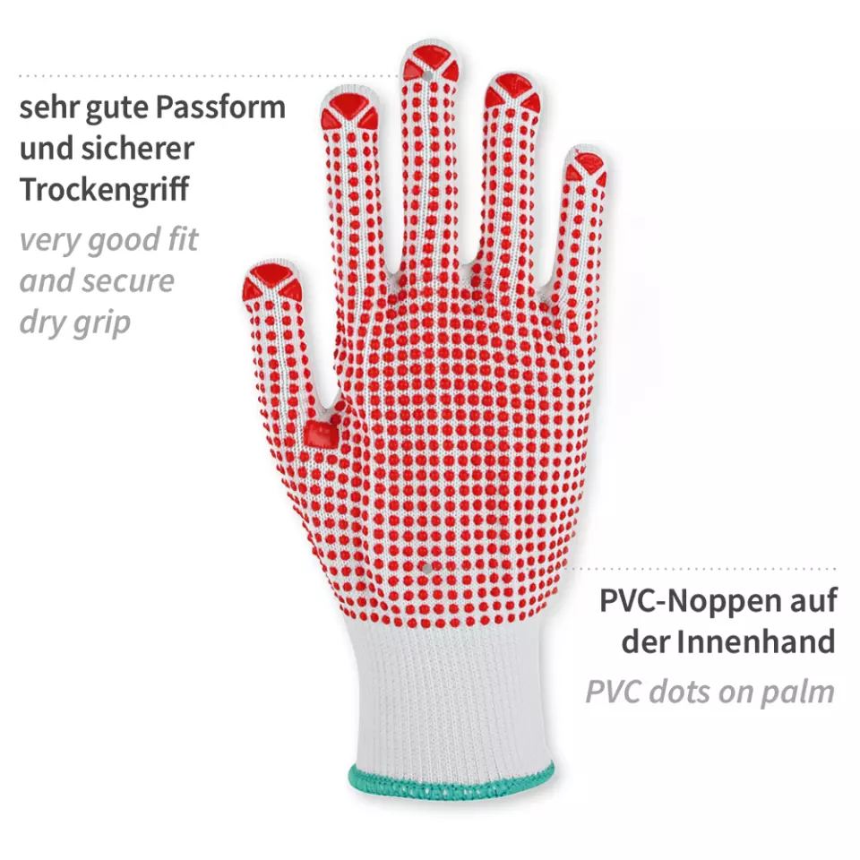 Franz Mensch 338335, Structa Knit Gloves, Nylon/Cotton, image 2, gallery thumbnail