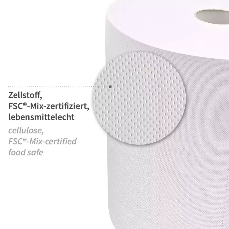 HygoClean 304413, Allfood 2-Ply Cleaning Papers, FSC®-Mix, White, image 2, gallery thumbnail