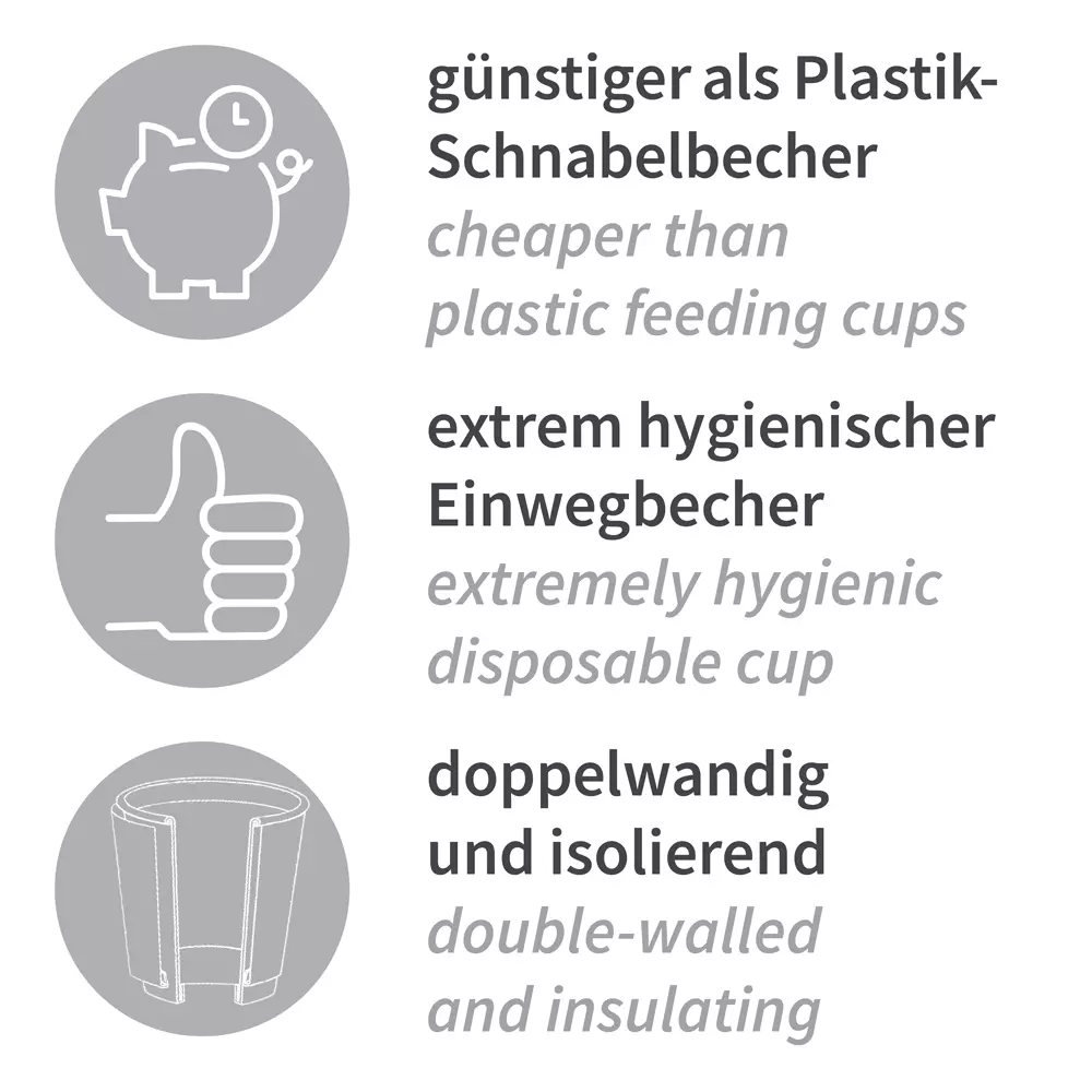 HygoStar 400591, Cardboard Feeding Cups, image 2