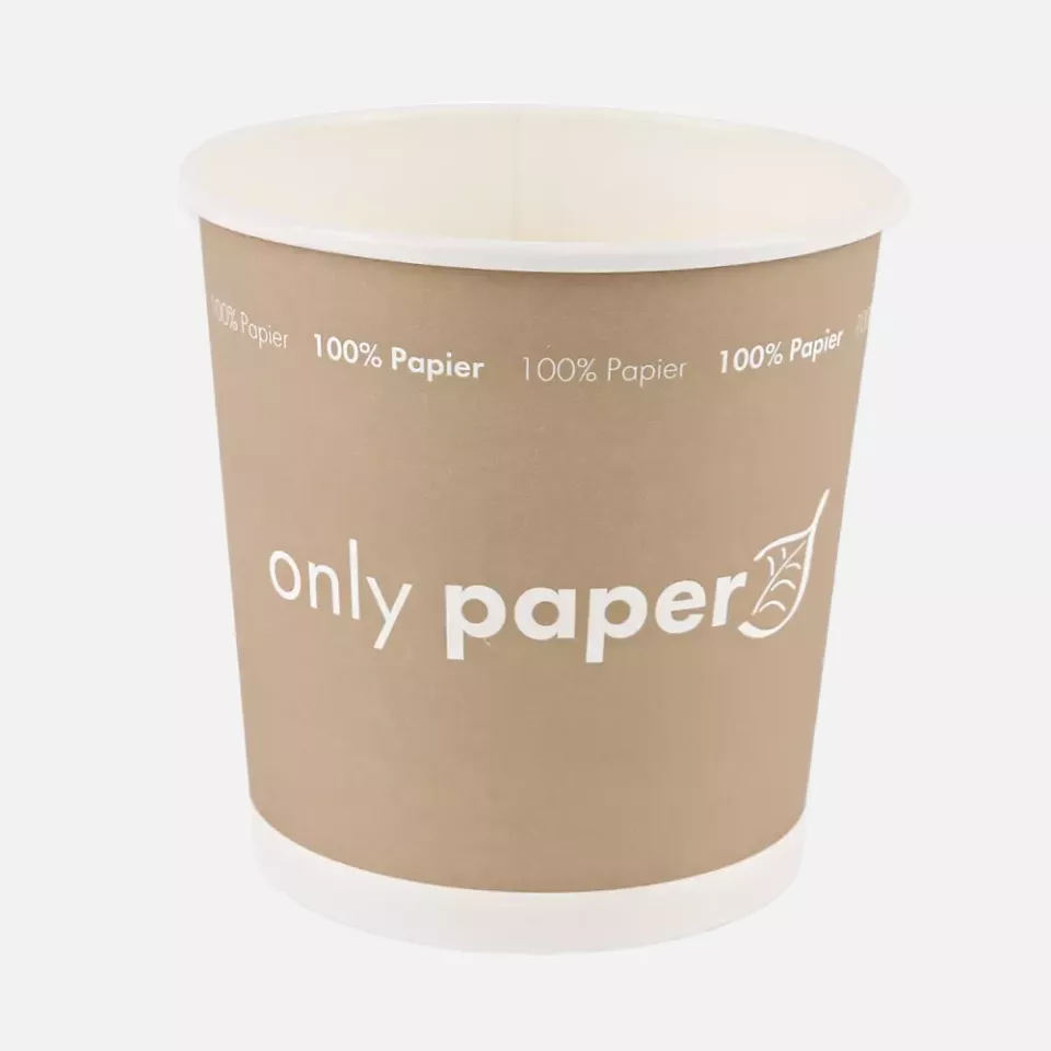 NATUREStar 418275, Organic Paperboard Soup Cups, 750 ml, ø 115 mm, image 1, gallery thumbnail
