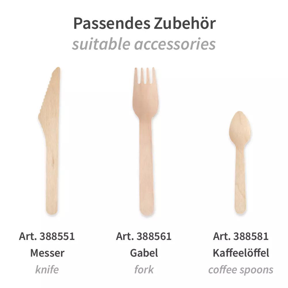 NATUREStar 388571, Holzlöffel, Bio, FSC® 100%, 160 mm, image 3