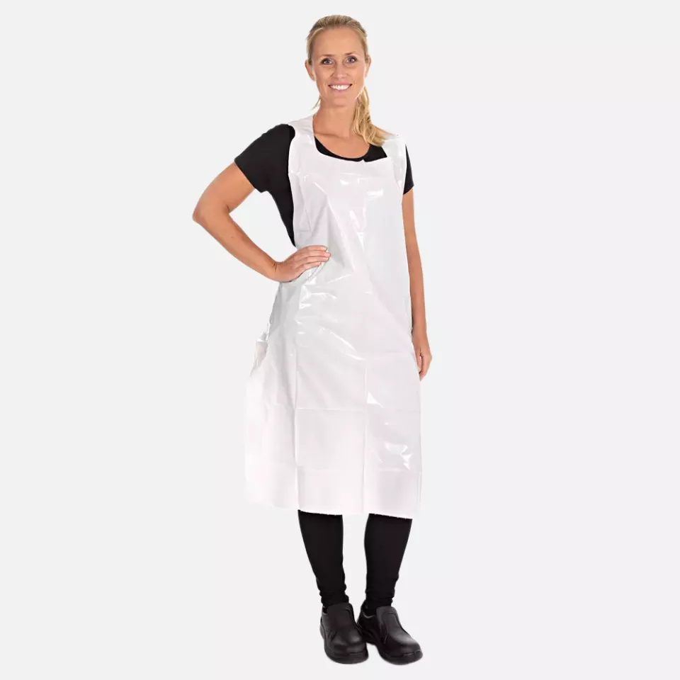 HygoStar 23516, Disposable LDPE Aprons, 140 x 75 cm, 50 my, image 3, gallery thumbnail