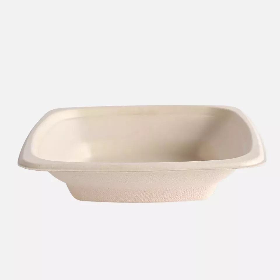 NATUREStar 411745, Organic Bagasse Trays, 180 x 40 mm, 470 ml, image 1, gallery thumbnail