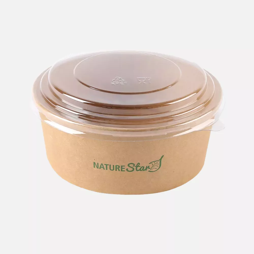 NATUREStar 417175, Caesar Organic Salad Bowls, 750 ml, Ø 150 mm, Kraft Paper/PE, FSC®-mix, image 6