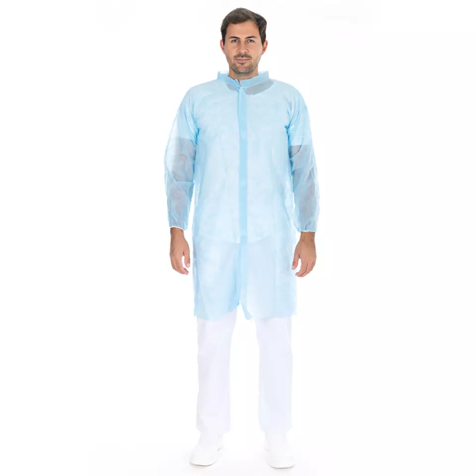 HygoNorm 274022, Light PP Visitor Gowns, Velcro, image 2, gallery thumbnail