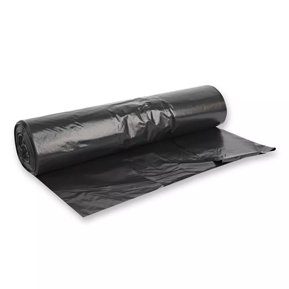 HygoClean 32653, Light LDPE Waste Bags, 70 l, Black, Roll, image 2