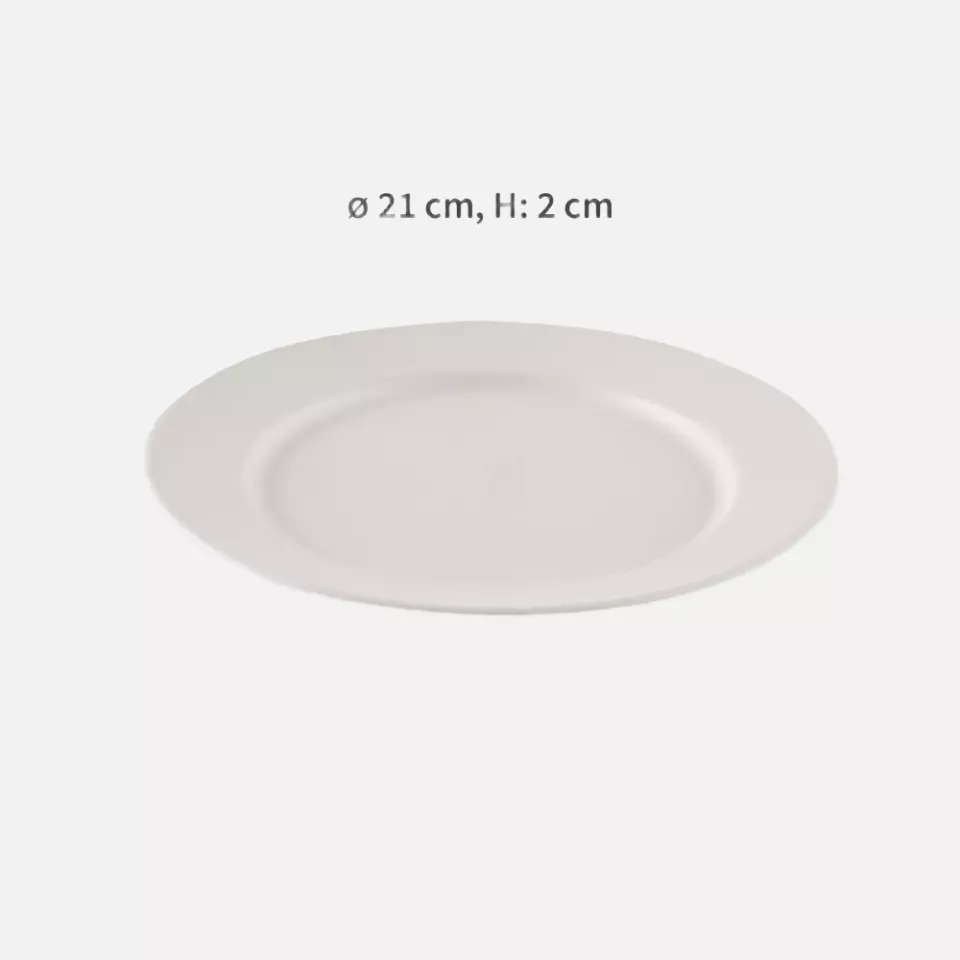 NATUREStar 410170, Gourmet Bagasse Plates, Ø 210 mm, image 2, gallery thumbnail