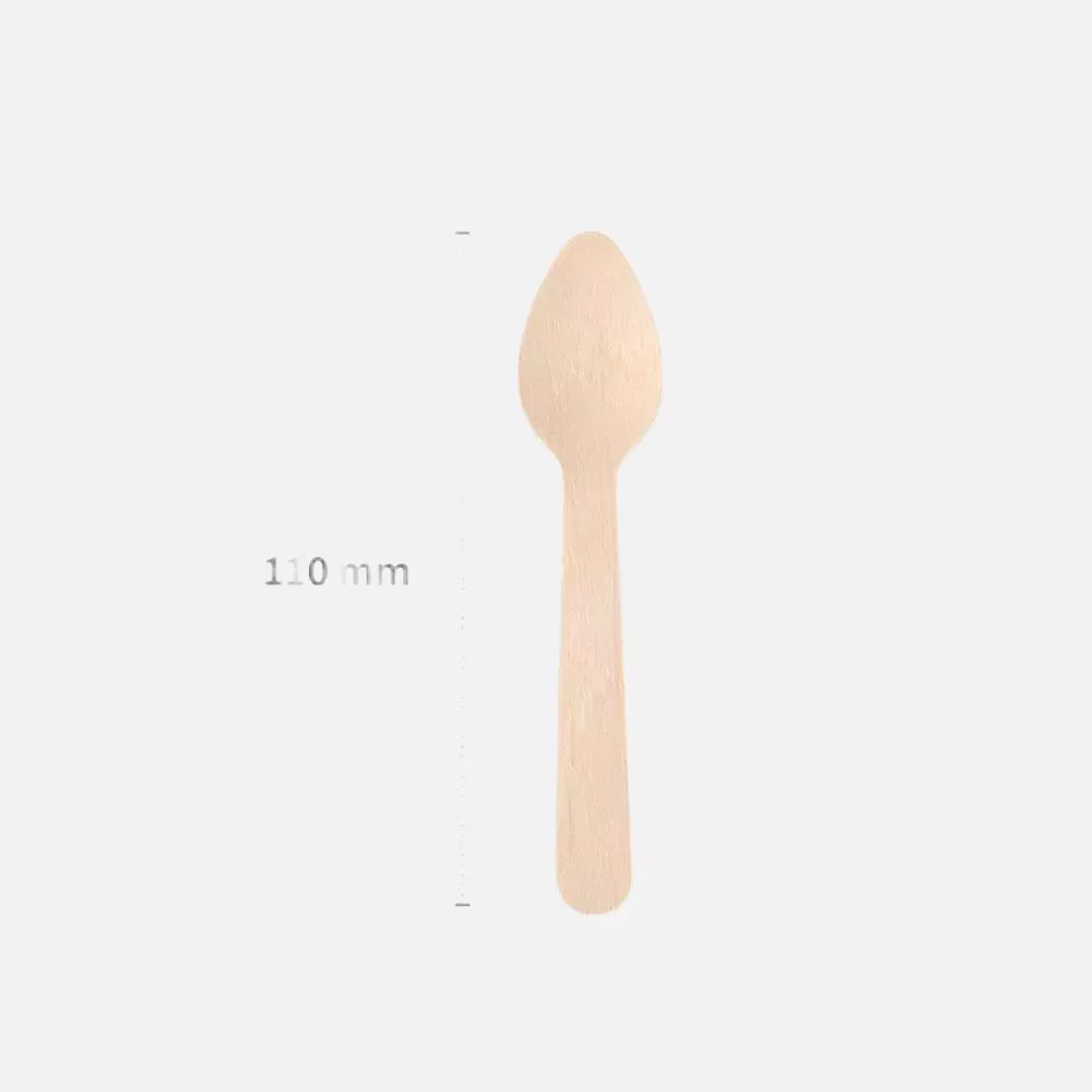 NATUREStar 388586, Organic Coffee Spoons, 110 mm, FSC® 100%, Wax Coated, image 3