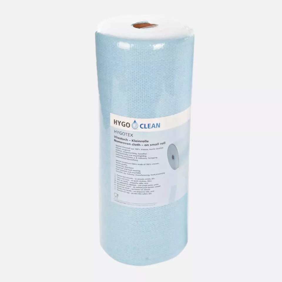 HygoClean 317008, Hygotex Viscose Cleaning Cloths, Small Roll, Blue, image 5, gallery thumbnail