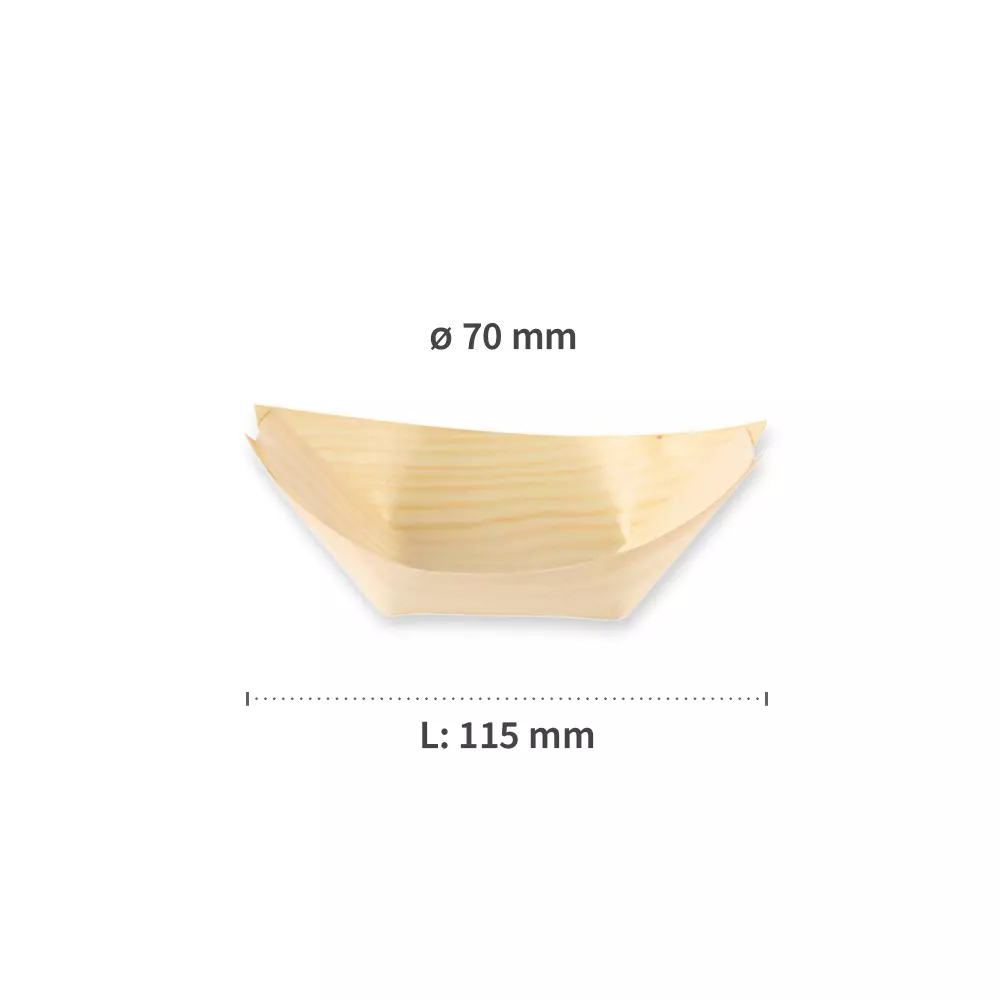 NATUREStar 38833, Bio-Holz Fingerfood-Schiffchen, 115 x 70 mm, image 5