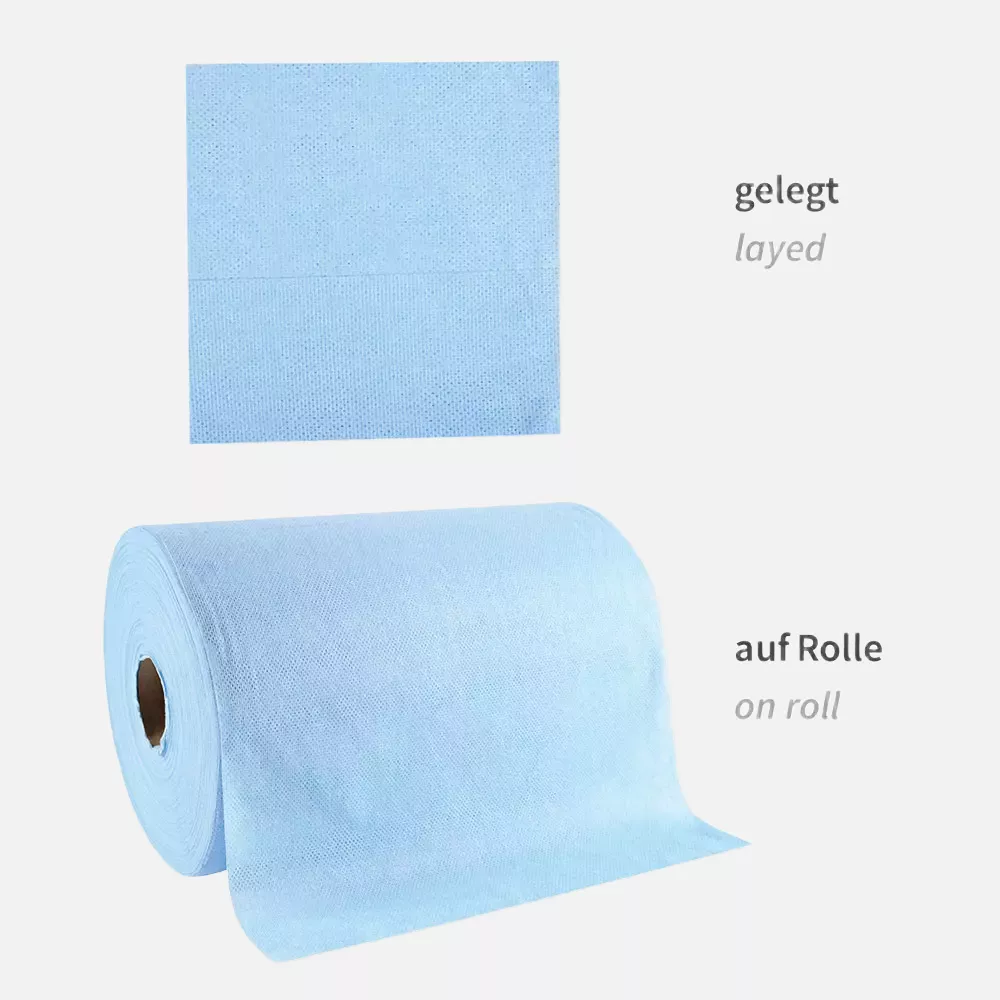 HygoClean 3175, Hygotex Pleated Viscose Cleaning Cloths, Blue, image 5