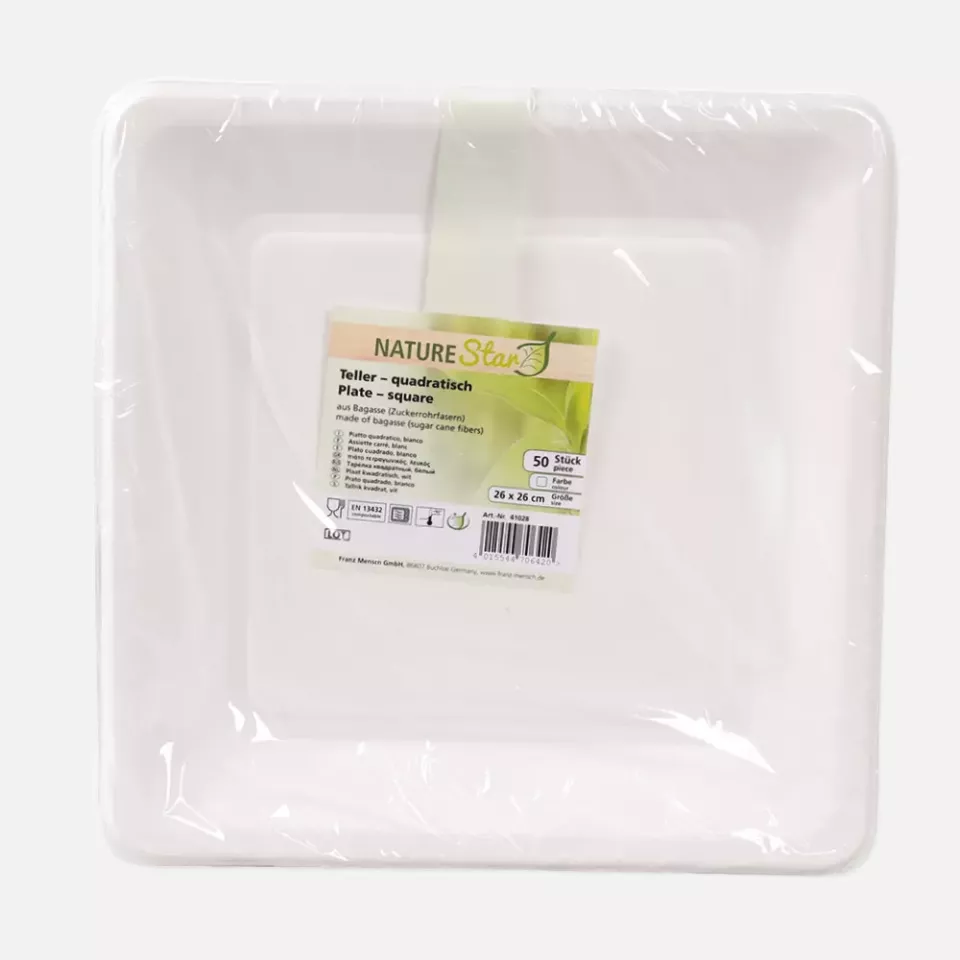 NATUREStar 41028, Bio-Bagasse-Teller, 260 x 260 mm, image 4, gallery thumbnail