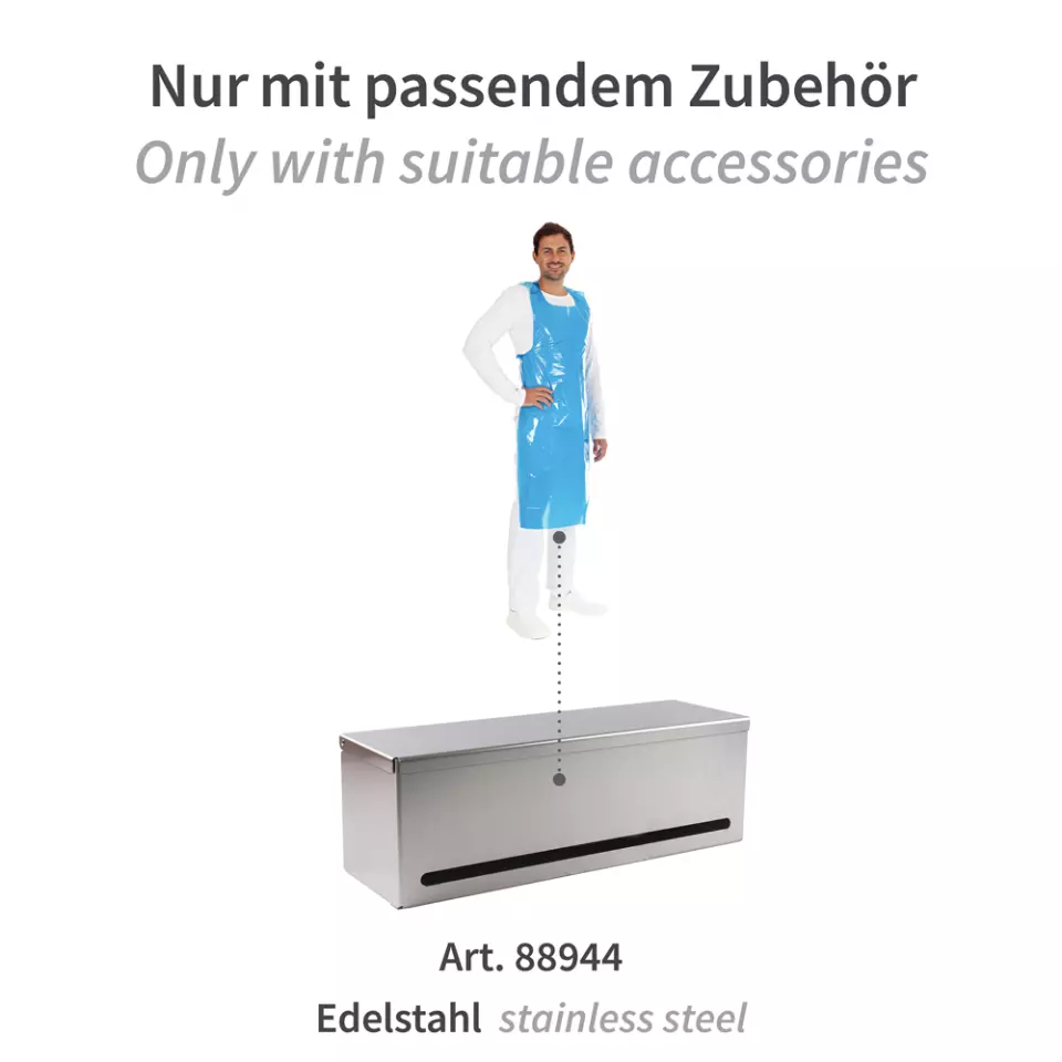 HygoStar 23176, Disposable LDPE Aprons on Roll, 35 my, image 6, gallery thumbnail