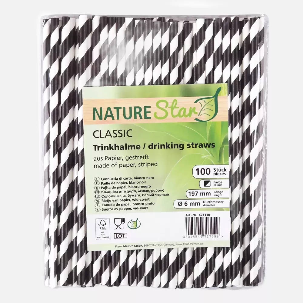 NATUREStar 421110, Classic Paper Straws, FSC®-mix Organic, image 3