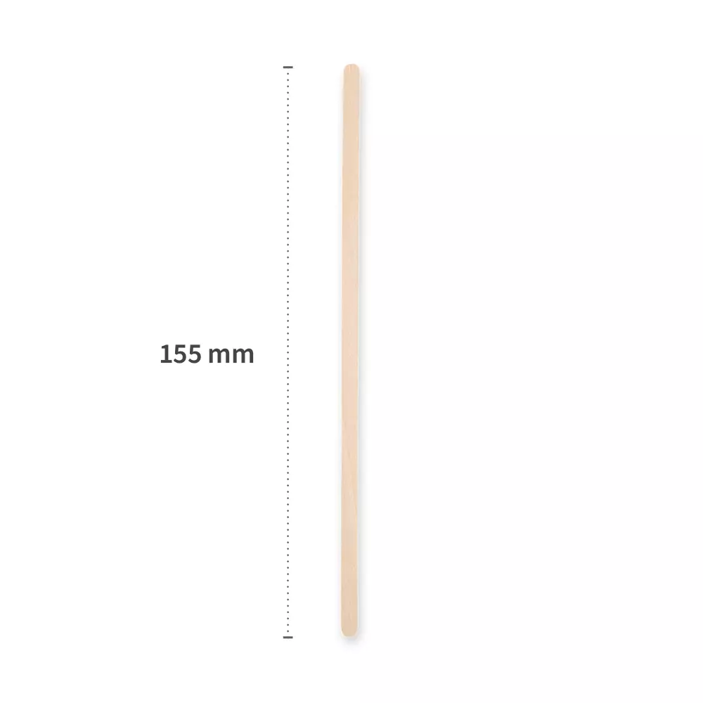 NATUREStar 388542, Organic Wood Stirrers, 155 mm, FSC® 100%, Wax Coated, image 2