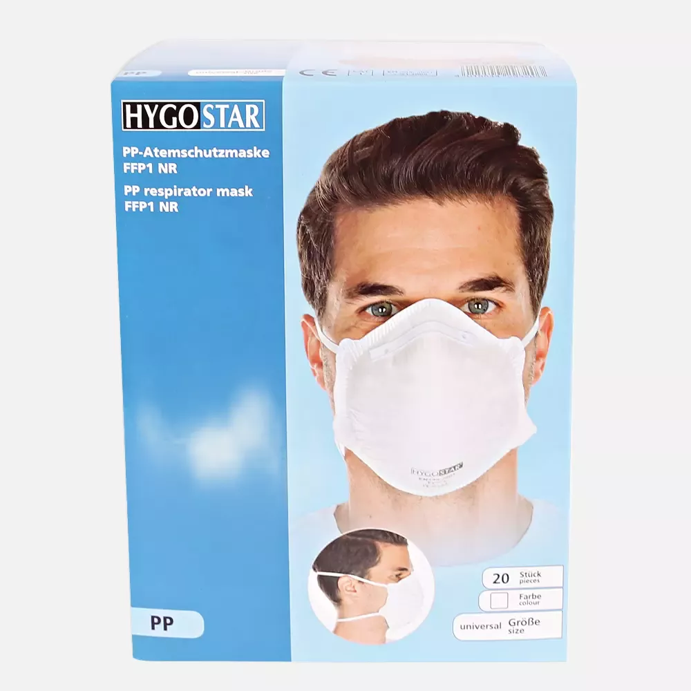 HygoStar 2932, FFP1 NR PP Cup-Shaped Respirators, image 4