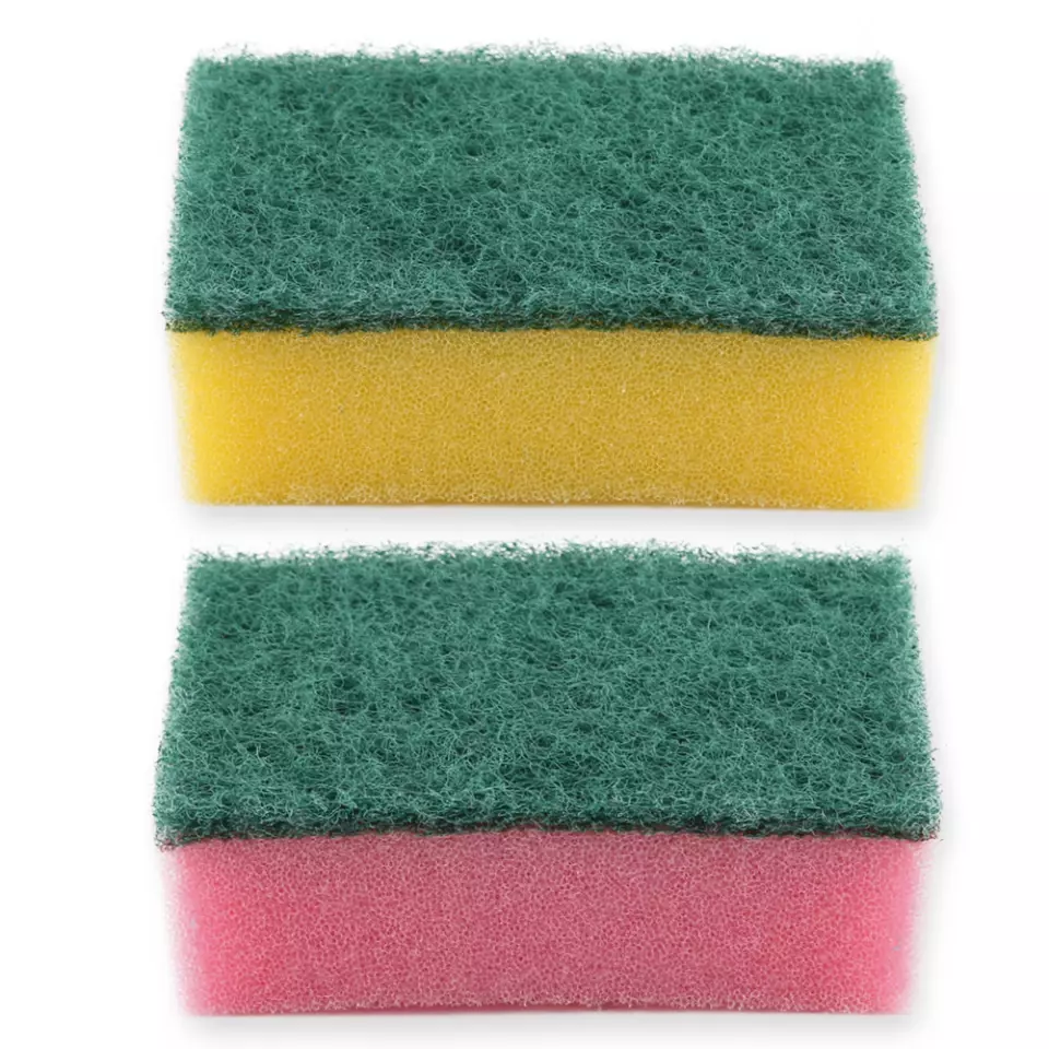 HygoClean 30160, Colour-Set Foam/Hard Fleece Pot Sponges, image 2, gallery thumbnail