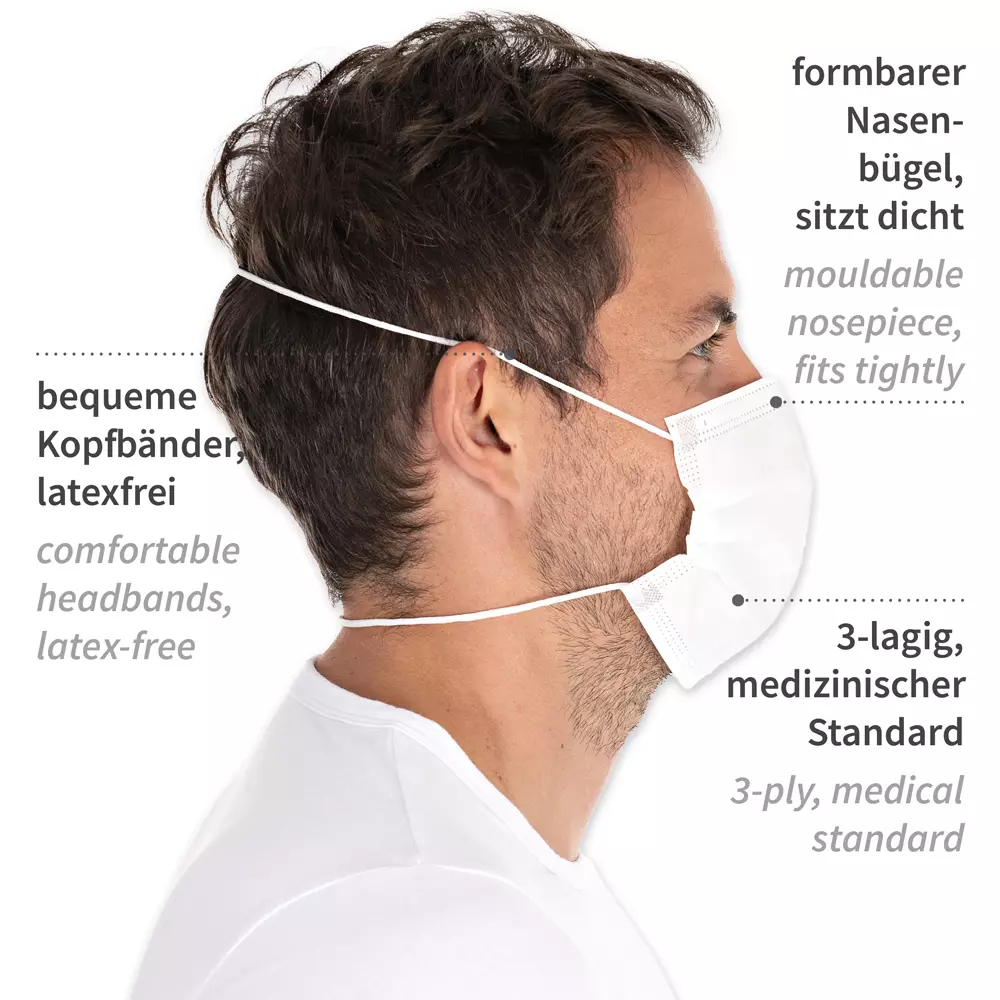 HygoStar 29190, II PP Headband Face Masks, image 5