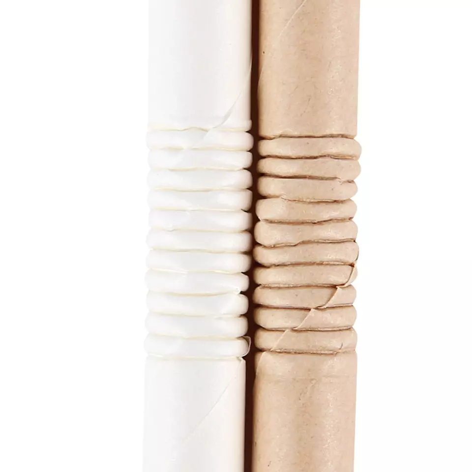 NATUREStar 421022, Flex Organic Paper Straws, FSC®-mix, ø 8 mm x 197 mm, Brown, image 3, gallery thumbnail