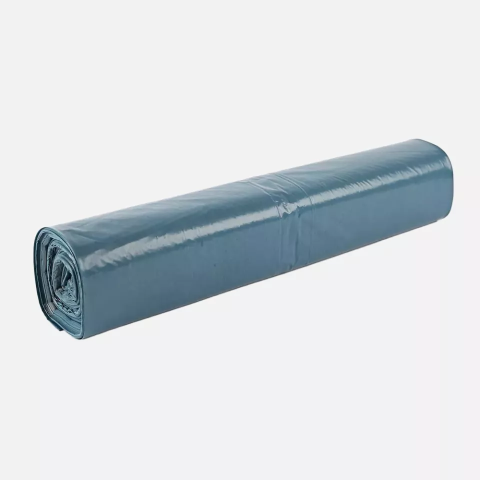 HygoClean 32556, Light LDPE Waste Bags, 120 l, Blue, Roll, image 1, gallery thumbnail