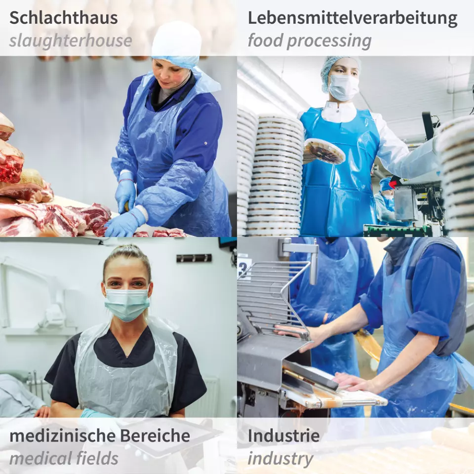 HygoStar 23173, Einwegschürzen auf Rolle, LDPE, 35 my, image 3, gallery thumbnail