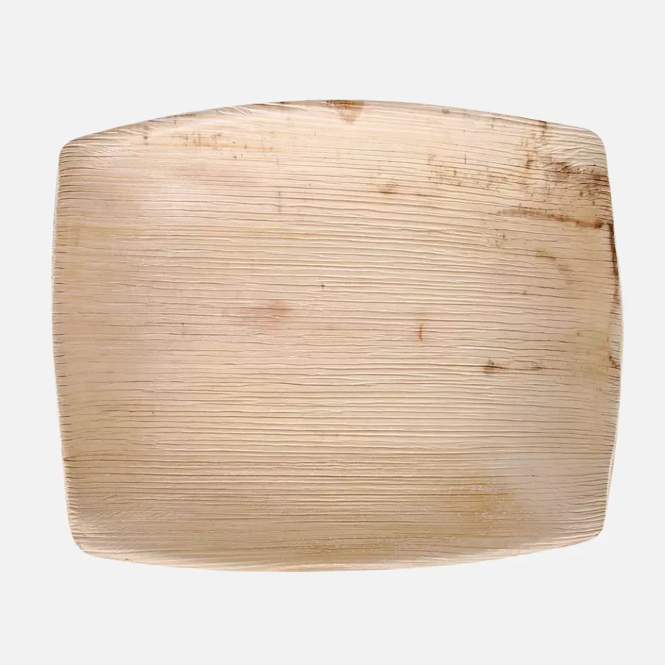 Franz Mensch 410636, Palm Leaf Organic Trays, 200 x 150 mm, 400 ml, Rectangular, image 2, gallery thumbnail