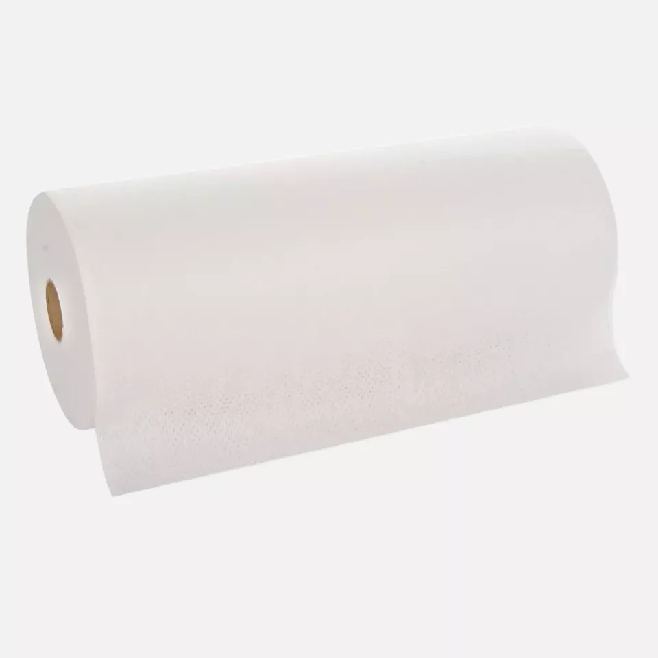 HygoClean 317608, Hygotex Viscose Cleaning Cloths, Small Roll, White, image 1, gallery thumbnail