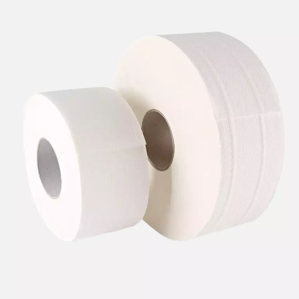 HygoClean 30434, Jumbo 2-Ply Cellulose Toilet Paper, Bright White, image 1, gallery thumbnail
