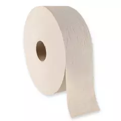 HygoClean 304310, Jumbo 1-Ply Recycled Paper Toilet Paper, Natural